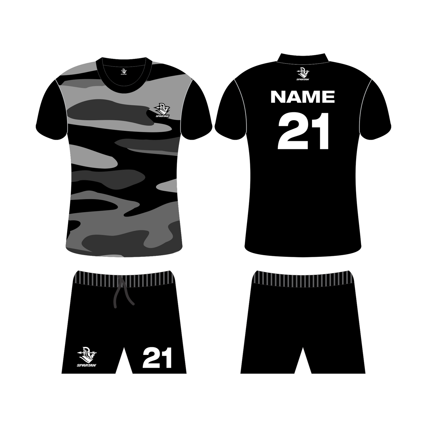 SOCCER WEAR TEAM WEAR DRY FIT MICO POLYESTER (T-SHIRT ONLY FRONT SIDE SUBLIMATION)