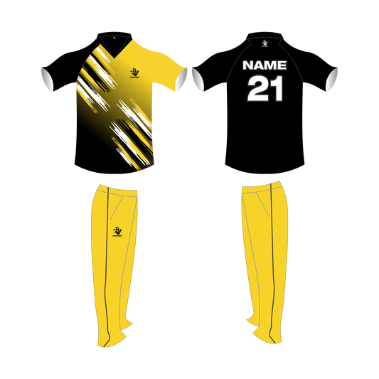 CRICKET WEAR TEAM WEAR MICRO PP HALF SLEEVE WITH PANT (FRONT SIDE SUBLIMATION SHIRT ONLY)