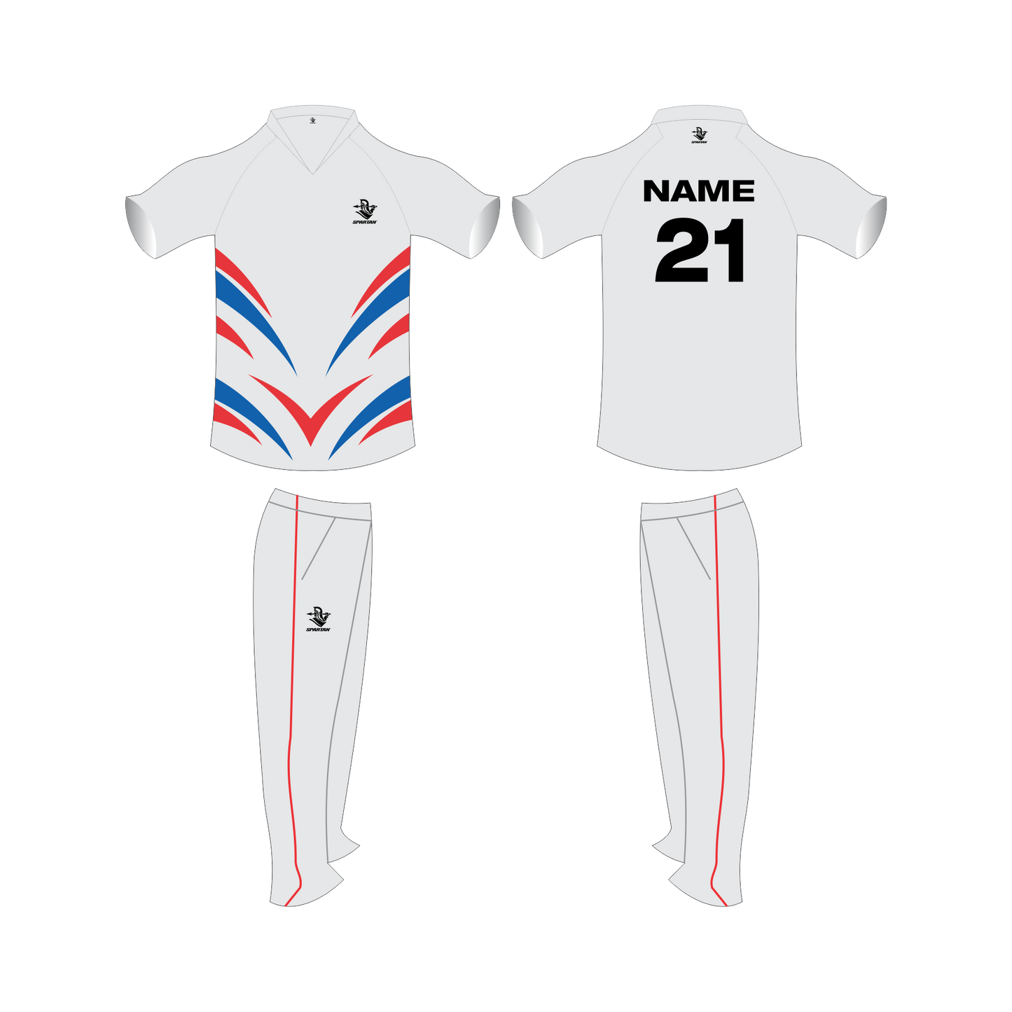 CRICKET WEAR TEAM WEAR MICRO PP HALF SLEEVE WITH PANT (FRONT SIDE SUBLIMATION SHIRT ONLY)