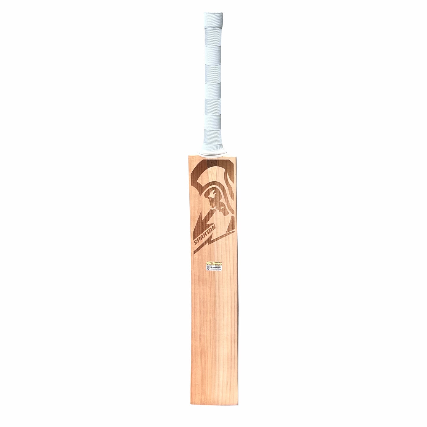 Spartan Hammer X Engraved Kashmir Willow Cricket Bat Full Size | Lightweight Hard Tennis & Leather Ball Bat | Thick Edges | Free Spartan Cap & Bat Cover