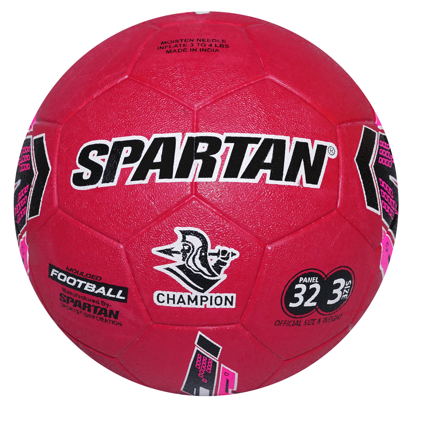 SPARTAN CHAMPION RUBBER MOULDED MULTI COLOUR FOOTBALL MACHINE