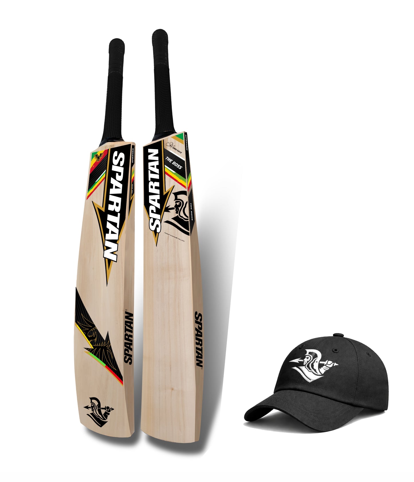 Spartan Chris Gayle ECO Kashmir Willow Cricket Bat with Spartan Cap